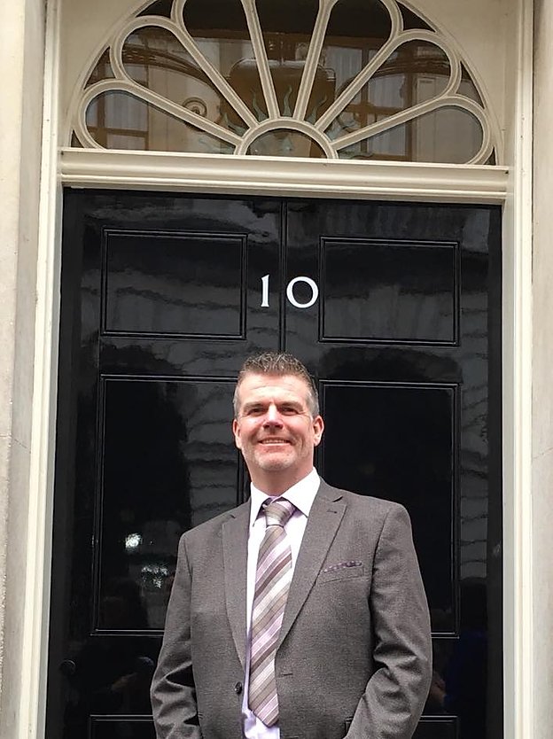 Mike Foster at 10 downing street