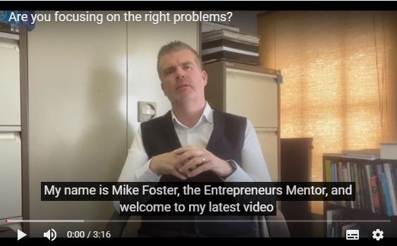mike foster video focusing on the right problems