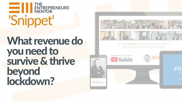 revenue to survive and thrive podcast graphic