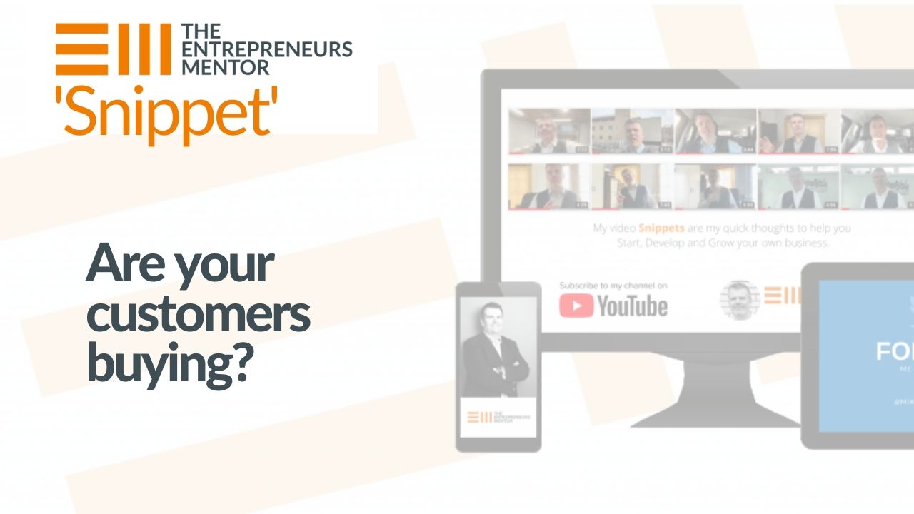 are your customers buying video snippet