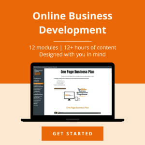 Entrepreneurs Mentor Online Course Advert